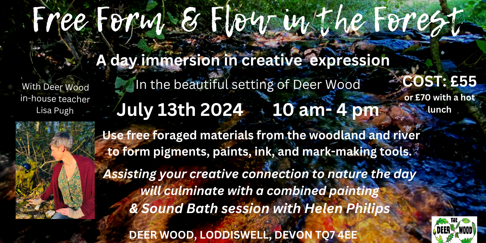 Free Form & Flow - Natural Paintmaking & Sound Journey